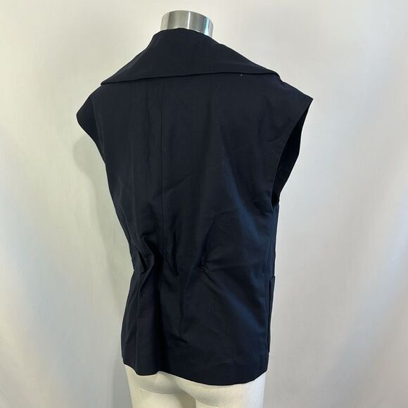 Escada Black w Pockets and Gold Buttons Vest - Picture 4 of 5